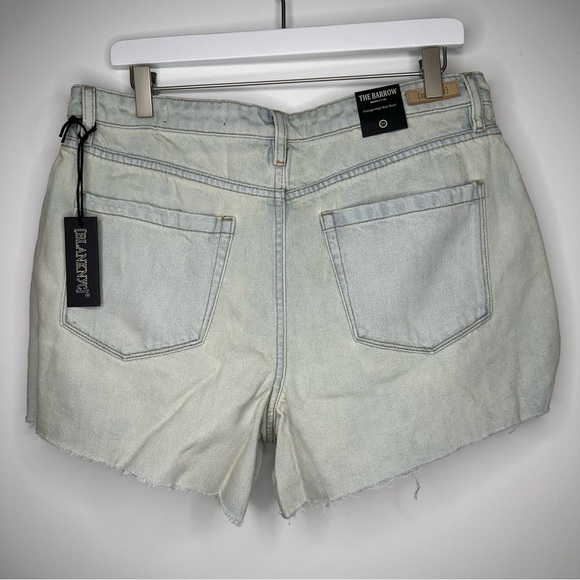 BLANKNYC Crochet Front Cutoff Denim Shorts Size 31 NWT - Picture 7 of 13